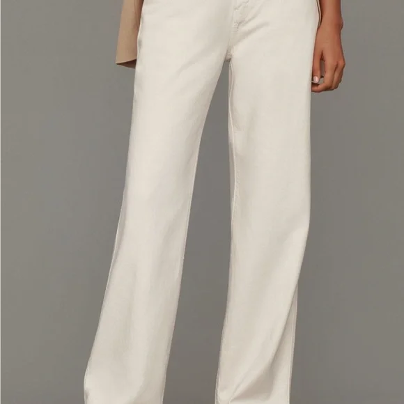 NWOT White Reformation Jeans - Picture 2 of 5
